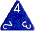 double click to roll a d4