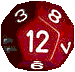 double click to roll a d12